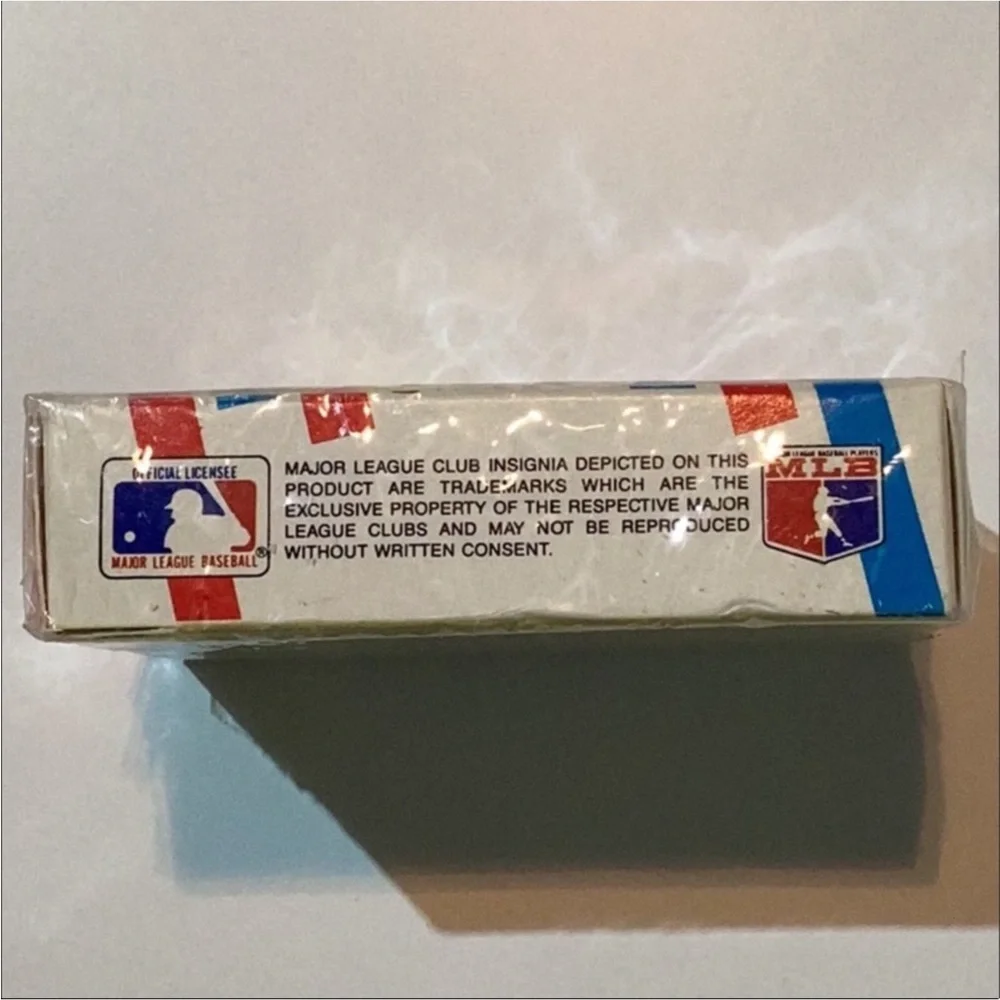 Fleer Baseball Superstars Logo Stickers &Trading Cards from 1988, factory sealed